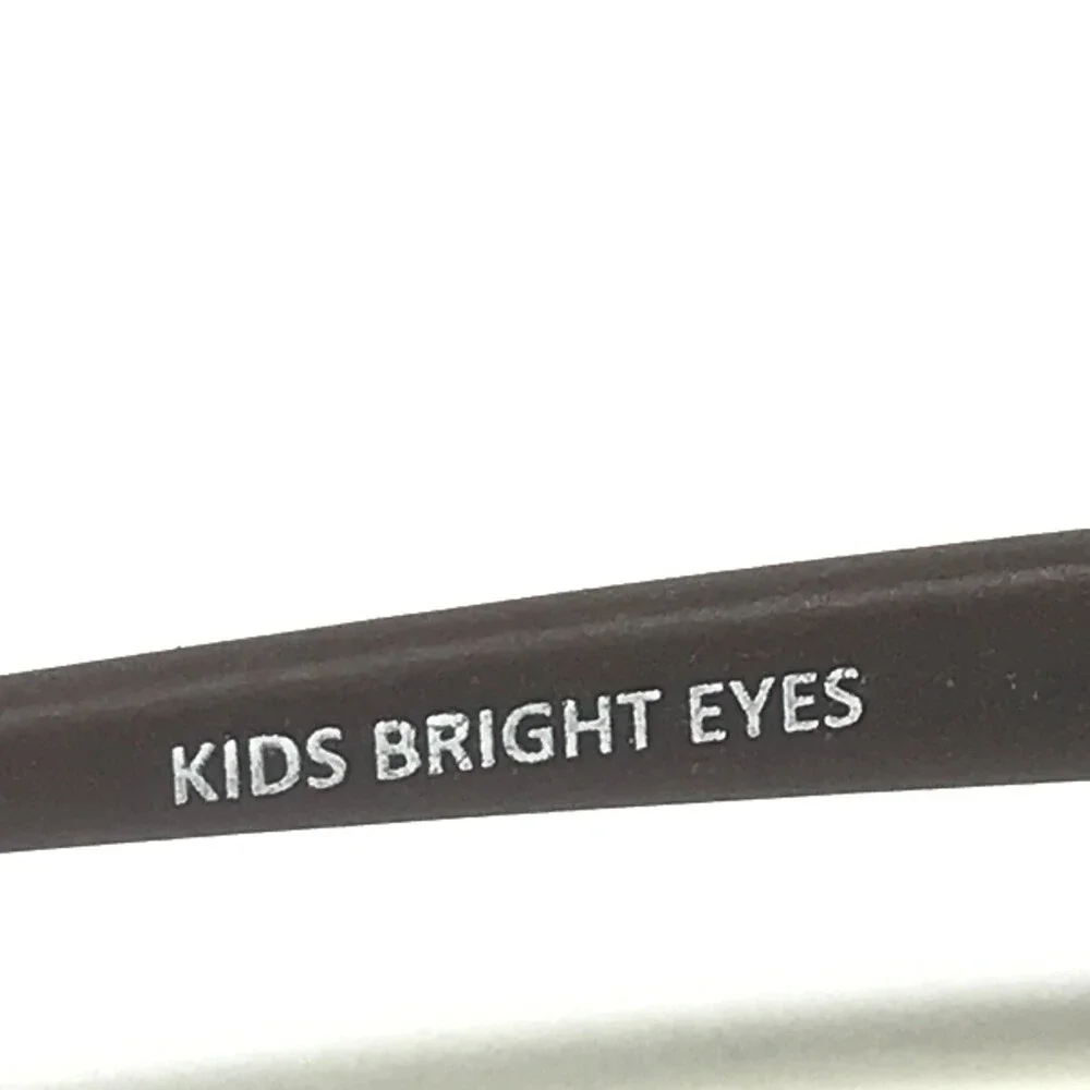 Kids Bright Eyes Eyeglasses Frames Harper 47 Matte Brown Rubberized 47-16-110